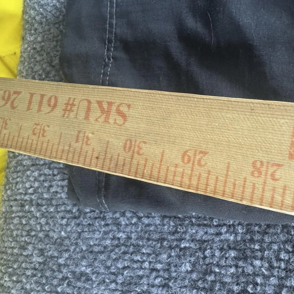 The North Face Pants Mens 32x30 Gray Cargo Microfiber Belted Outdoor Hiking